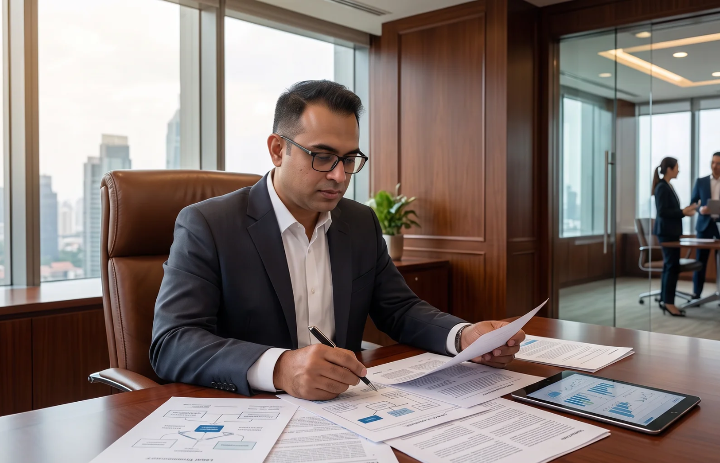 Technology legal and commercial document review